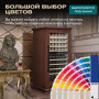 Винный холодильник (шкаф) компрессорный MEYVEL MV99PRO-KBT2 (Итальянский орех)