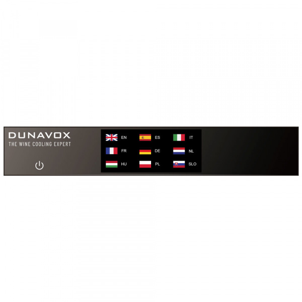 Винный холодильник (шкаф) компрессорный Dunavox DVN-70.185DB.TO