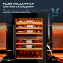 Винный холодильник (шкаф) компрессорный MEYVEL MV47PRO-KBB2