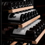 Винный холодильник (шкаф) компрессорный Dunavox DVS-19.50SS